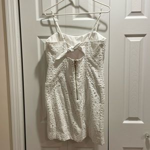 BNWT! Lilly Pulitzer white eyelet mini dress